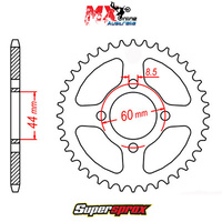 Supersprox Rear Sprocket 49T Yamaha TTR125L DISC BRAKE 2000-2001 11-5FC-49