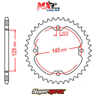 Supersprox Rear Sprocket 38T Yamaha YFZ450R 2WD RAPTOR 2009-2018 11-5TG-38