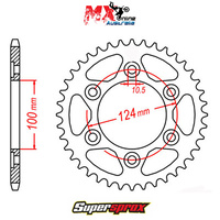 Supersprox Rear Sprocket 42T Ducati ST4 S 996 2001-2005 11-745-42