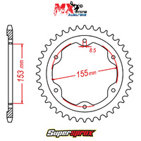 Supersprox Rear Sprocket 38T KTM 1290 SUPER DUKE R 2014 11-893-38