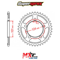 Supersprox Rear Sprocket 41T KTM 990 SUPERMOTO R 2014 11-KM7-41