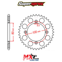 Supersprox Rear Sprocket 50T Honda CRF125FB 2013-2018 11-KN4-50