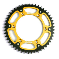 Supersprox Rear Sprocket 49T Gold for Kawasaki KX250 1982-2008 >520