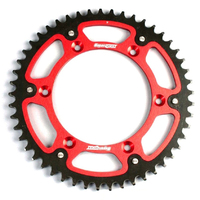 Supersprox Rear Sprocket 48T Red for Suzuki DR350S 1990-1994 >520