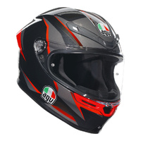 AGV Helmet K6S Slashcut Black/Red