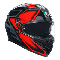AGV Helmet K3 Compound Black/Red