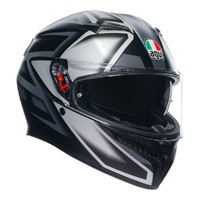 AGV Helmet K3 Compound Matt Black/Grey