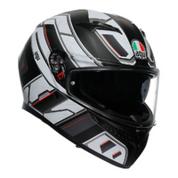 AGV Helmet K3 Rivia Matt Black White