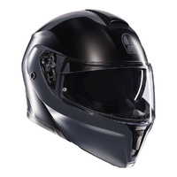 AGV Helmet Streetmodular Resia Matt Black/Grey