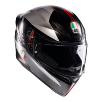 AGV Helmet K1S Lap Matt Black Grey Red