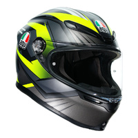 AGV K6 EXCITE Matt Camo/Yellow Helmet