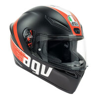 AGV K1 GRIP Matt Black/Red Helmet