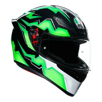 AGV K1 KRIPTON Black/Green Helmet