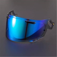 Arai Vas-V Max-Vision Visor Mirror Blue