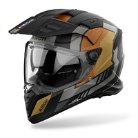 Airoh Helmet Bandit Horn Gold Matt