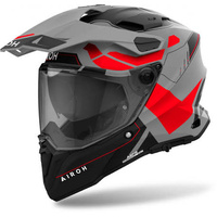 Airoh Helmet Commander 2 Reveal Red Fluro Matt