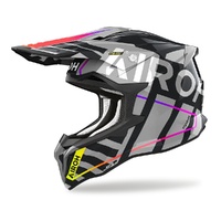 Airoh Helmet Strycker Brave Grey Gloss