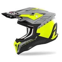 Airoh Helmet Strycker Skin Yellow Matt