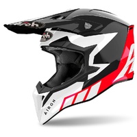 Airoh Helmet Wraaap Reloaded Red Gloss