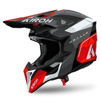 Airoh Helmet Wraaap Conquer Red Gloss
