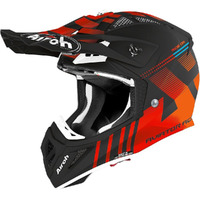 AIROH Helmet Aviator Ace Nemesi Orange Matt
