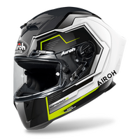 AIROH Helmet GP550 S Rush White/Yellow Gloss