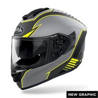 AIROH Helmet ST501 Type Yellow Matt
