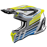 AIROH Helmet Strycker Shaded Yellow Gloss