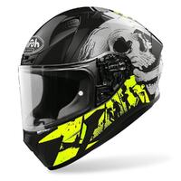 AIROH Helmet Valor Akuna Yellow Gloss