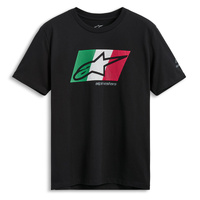 Alpinestars Global SS CSF Tee Black Green White Red 
