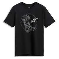 Alpinestars Tech Boot SS CSF Tee Black 
