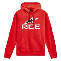 Alpinestars Ride Hoodie V3 Red White Black 