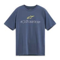 Alpinestars Linear Trace CSF SS Tee Slate Blue 