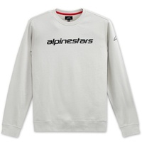 Alpinestars Linear Crew Fleece Silver Black 