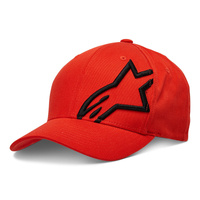 Alpinestars Corp Shift 2 Curved Brim Warm Red Black 