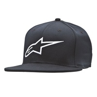 Alpinestars Ageless Flatbill Hat Black White 