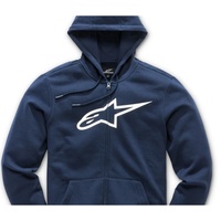 Alpinestars Ageless II Zip Hoodie Navy White 