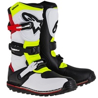 Alpinestars Boots TECH T Trials White Red Fluro Yellow 