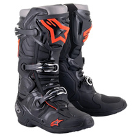 Alpinestars Boots TECH 10 Black Fluro Red 