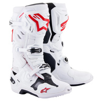 Alpinestars Boots TECH 10 Supervented White Bright Red 