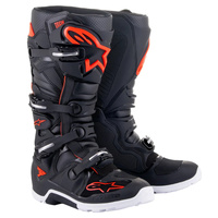 Alpinestars Boots TECH 7 Enduro Black Fluro Red 