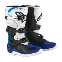 Alpinestars Boots TECH 3S Youth White Black Enamel Blue 