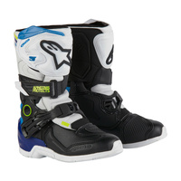 Alpinestars Boots TECH 3S Kids White Black Enamel Blue 
