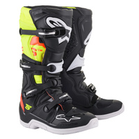 Alpinestars Boots TECH 5 Black Fluro Red/Fluro Yellow 