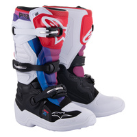 Alpinestars Boots TECH 7 S Black White Rainbow 