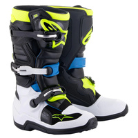 Alpinestars Boots TECH 7 S Black Enamel Blue Fluro Yellow 