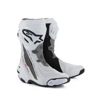 Alpinestars Boots Supertech R V2 Vented White Mid Grey Black 
