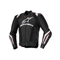 Alpinestars Jacket Missile V3 Ignition Leather Black White 