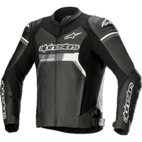 Alpinestars Jacket GP Force V2 Leather Airflow Black White 