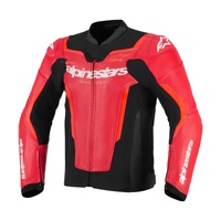 Alpinestars Jacket GP Force V2 Leather Airflow Red Fluro Red 